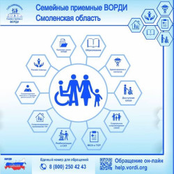 Помощь Семейных приемных ВОРДИ по образованию